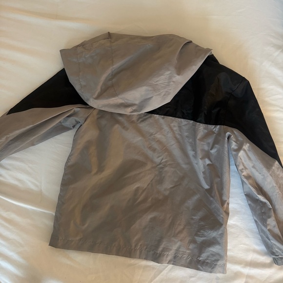 Cat & Jack Gray Windbreaker Jacket - Picture 2 of 4